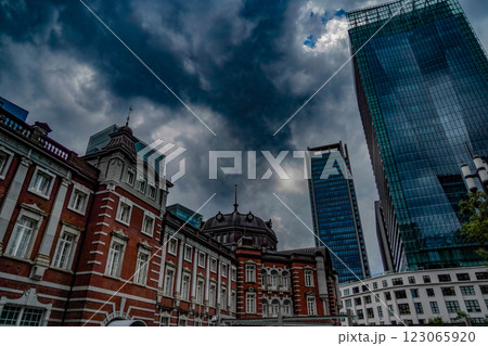 東京駅のクラシックデザイン 123065920