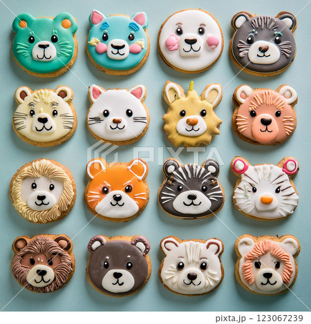 Whimsical Cookie Designs Featuring Adorable Animals Whimsical Cookie Designs Featuring Adorable Animals 123067239