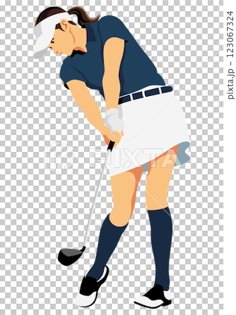 女職業高爾夫球手 女職業高爾夫球手 123067324