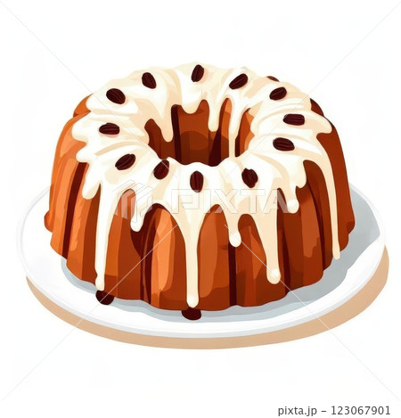 the AI Image Generator, Delicious Bundt Cake With White Icing and Chocolate the AI Image Generator, Delicious Bundt Cake With White Icing and Chocolate 123067901