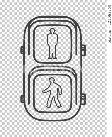 行人紅綠燈 行人紅綠燈 123068259