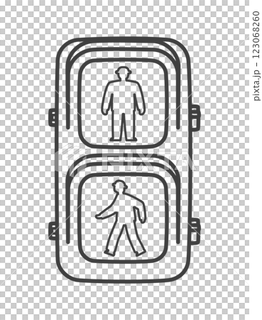 LED pedestrian signal 123068260