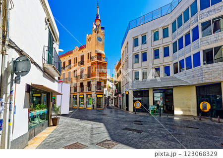 La Casa del Rellotge (The Clock House), Sitges. La Casa del Rellotge (The Clock House), Sitges. 123068329