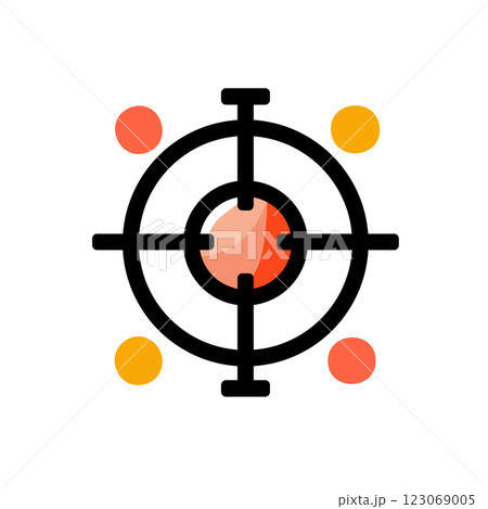 flat icon on white background octopus flat icon on white background octopus 123069005