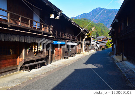 中山道 妻籠宿 中山道 妻籠宿 123069102