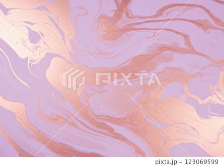 カラフルなマーブル模様の背景素材（AI生成画像） 123069599