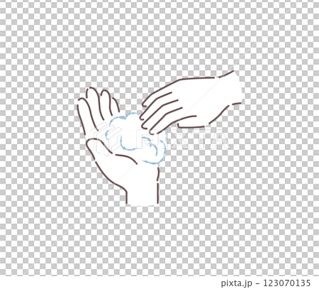 Hand whisk illustration vector 123070135