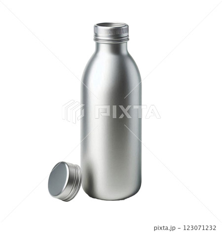 オフィスやアウトドアに最適なシルバーボトル 123071232
