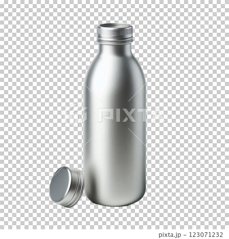 オフィスやアウトドアに最適なシルバーボトル 123071232