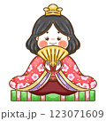 ひな祭り/おひなさま 123071609