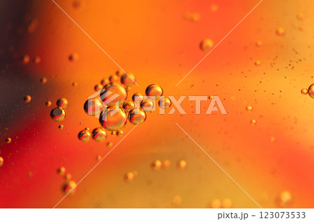 Oil on water, abstract colorful background 123073533