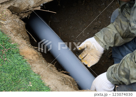水道工事 123074030