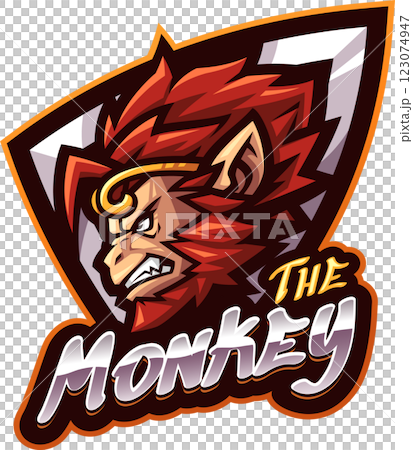 The monkey king head mascot 123074947