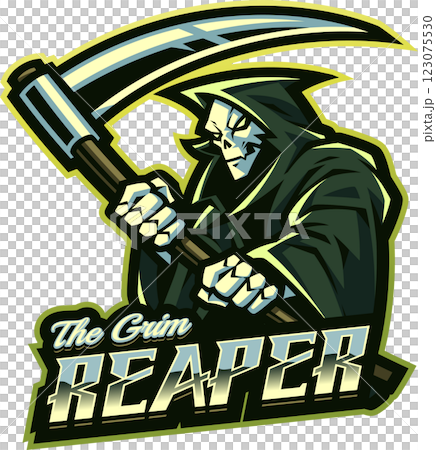 The grim reaper mascot 123075530