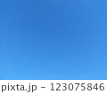 雲のない青空 123075846