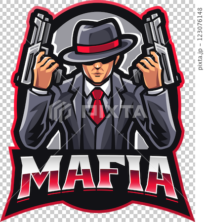Mafia esport mascot Mafia esport mascot 123076148