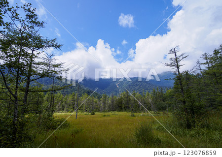 夏の上高地 123076859