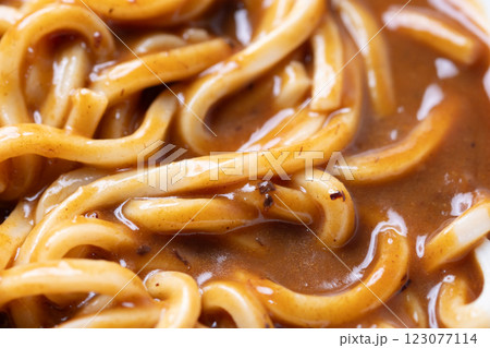カレーうどんのイメージ　(写真素材) 123077114
