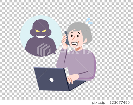 祖母陷入詐騙 123077490