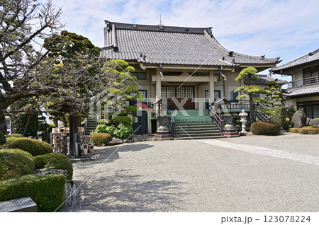 中山道高崎宿散歩：曹洞宗　常仙寺　高崎市並榎町 123078224