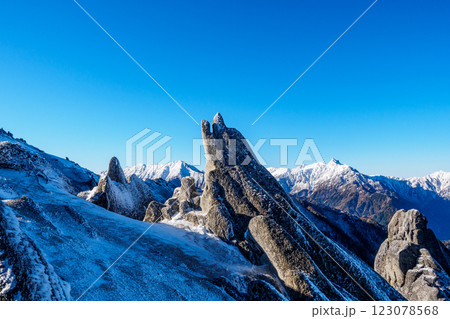 燕岳のイルカ岩[長野県] 123078568