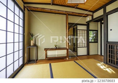 山口 十朋亭維新館 萬代家主屋 床の間 山口県山口市 山口 十朋亭維新館 萬代家主屋 床の間 山口県山口市 123078683