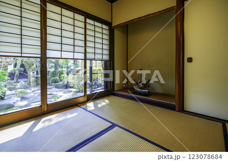 山口 十朋亭維新館 萬代家主屋 床の間 山口県山口市 山口 十朋亭維新館 萬代家主屋 床の間 山口県山口市 123078684