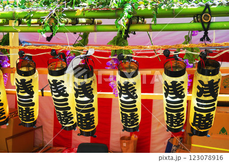 鳥越祭(東京都台東区鳥越)の風景(2024年6月撮影) 鳥越祭(東京都台東区鳥越)の風景(2024年6月撮影) 123078916