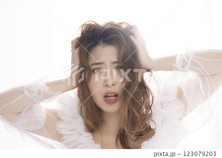 若い女性のビューティーイメージ 若い女性のビューティーイメージ 123079203