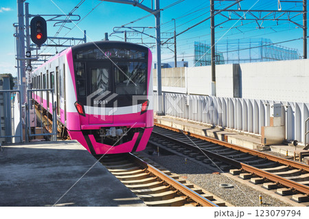 新京成電鉄(先頭車両ロゴなし)2025年2月18日撮影 新京成電鉄(先頭車両ロゴなし)2025年2月18日撮影 123079794