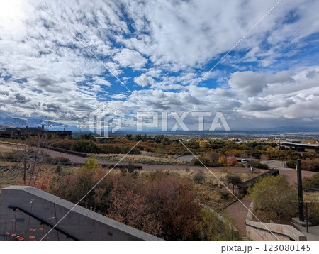 Stunning Autumn Colors in the Salt Lake City Foothills Landscape 123080145