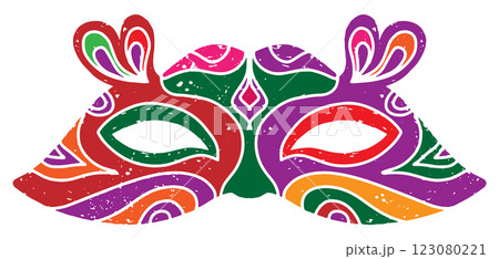 mexican mask with feathers mexican mask with feathers 123080221