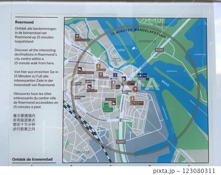 オランダルールモントの地図 123080311