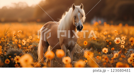 Foal, horse, veterinary, ranch, farm 123080481