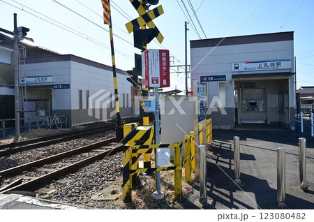 上丸渕駅（かみまるぶちえき）名古屋鉄道　尾西線 123080482