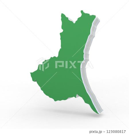 茨城県（緑：右25度） 123080817