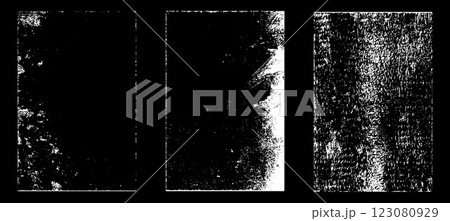 Black and white grunge. Distress overlay texture. Abstract surface dust and rough dirty wall background concept. Distress illustration simply place over object to create grunge effect. Vector EPS10. 123080929