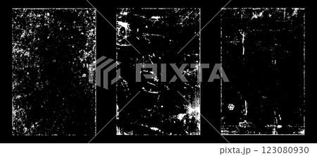 Black and white grunge. Distress overlay texture. Abstract surface dust and rough dirty wall background concept. Distress illustration simply place over object to create grunge effect. Vector EPS10. 123080930