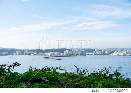 猿島展望台からの眺め　神奈川県横須賀市 123080965