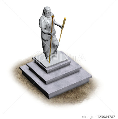 altar monument, 3d visualization, illustration altar monument, 3d visualization, illustration 123084787
