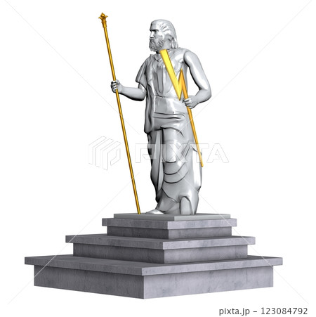 altar monument, 3d visualization, illustration 123084792