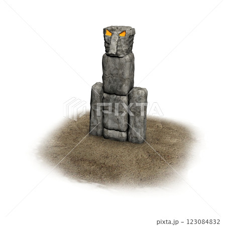 altar monument, 3d visualization, illustration 123084832