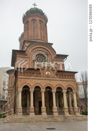 Antim Monastery in Bucharest, Romania. Antim Monastery in Bucharest, Romania. 123086089