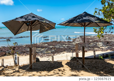 Praia da Volta da Jurema beach, Praia do Nautico, Fortaleza, Ceara State, Brazil. 123087615