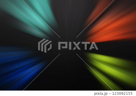 抽象_黒背景_ アート 123092155