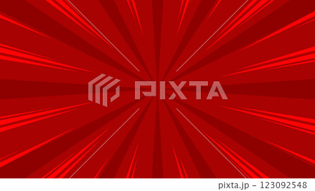 red sunburst graphic background 123092548