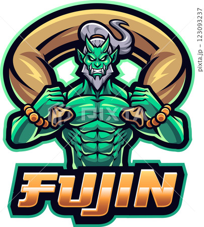 Fujin esport mascot 123093237