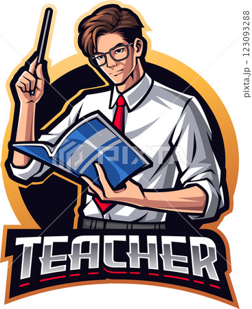 Teacher esport mascot 123093288