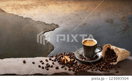 コーヒー 珈琲 イメージ コーヒー 珈琲 イメージ 123093504