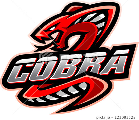 Cobra snake esport mascot 123093528